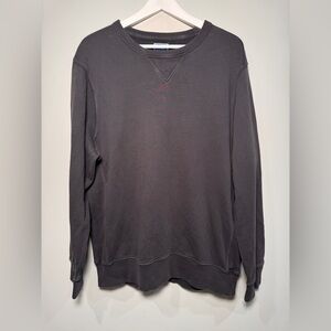 Vintage JCrew Washed Crewneck Sweatshirt Men’s XL | Charcoal Gray
